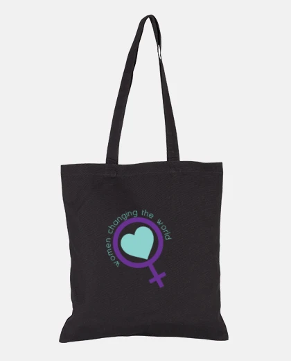 Bag women changing the world lila bicolor