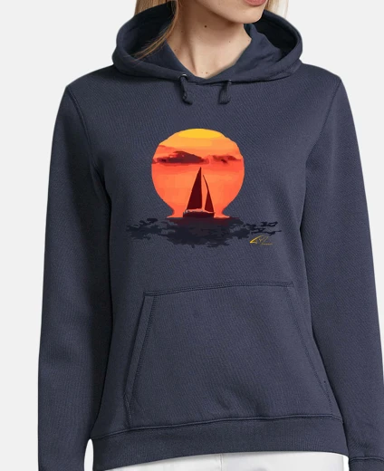 Hoodie Women, hoodie, dark blue