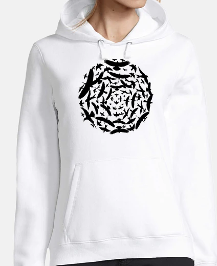 Hoodie Women, hoodie, white