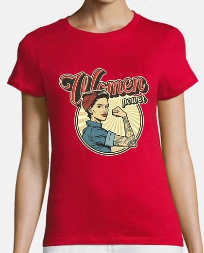 T-shirt women power