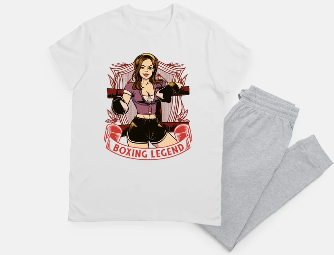 Pyjama women39s boxing champion legend