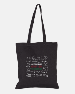women&#39;s bag, tote bag, math teacher sin cos gold tan