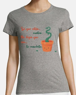 Women, short sleeve, heather grey, organic cotton