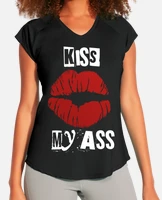 Vintage KISS My Ass Shirt Family Dinner Band Tee Rare 90s
