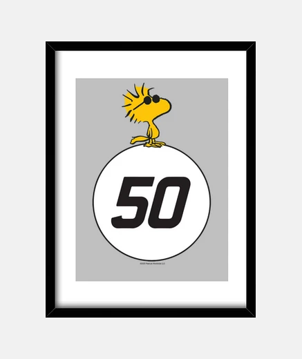 Framed woodstock at full throttle