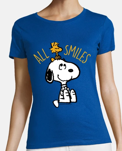 Camiseta Woodstock Snoopy All smiles
