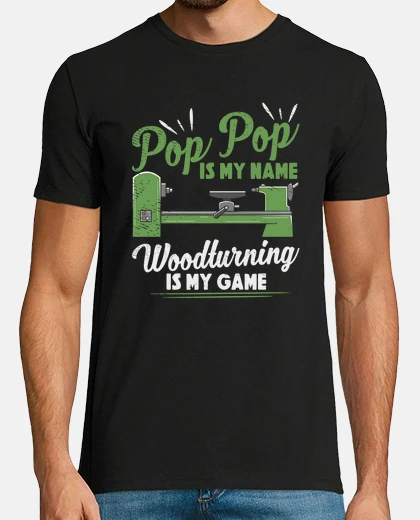 Tee-shirt Woodturning Masters Grandpa Wood Lathe Carpentry