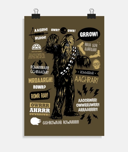 Poster wookie famous quotes