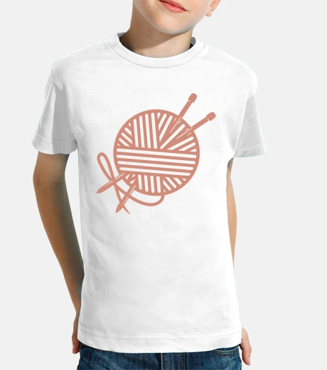 Kids wool ball hand drawn design