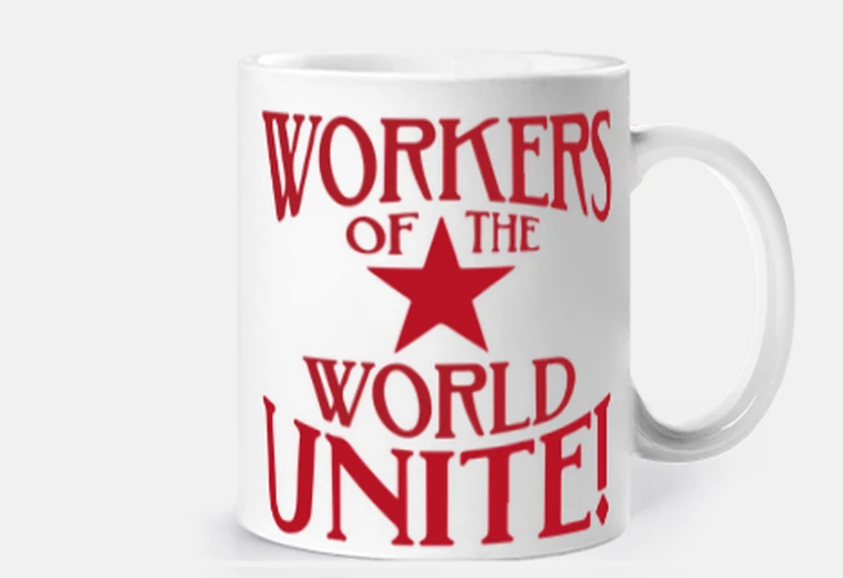 Tazza work lavoratori of world uniscono