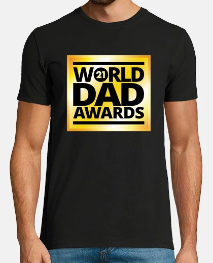 T-shirt world dad awards 2021 birra divertente