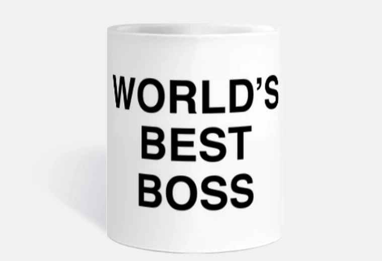 Taza Worlds Best Boss