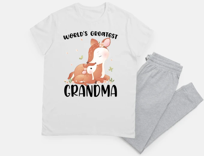 Worlds Greatest Grandma Fawn and Doe