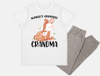 Worlds Greatest Grandma Fawn and Doe
