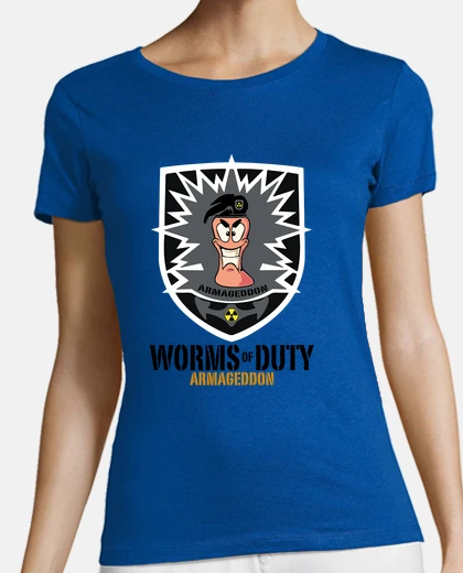 T-shirt worms of duty