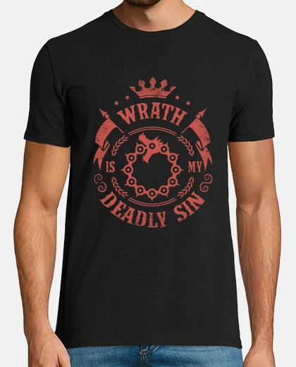 Playera Wrath is my deadly sin