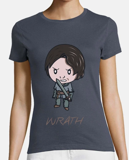 T-shirt wrath t-shirt donna
