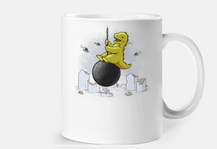 Cup wrecking-ball
