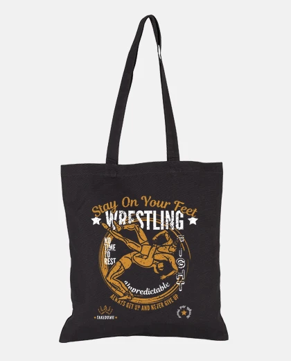 Bag wrestling stay on your feet