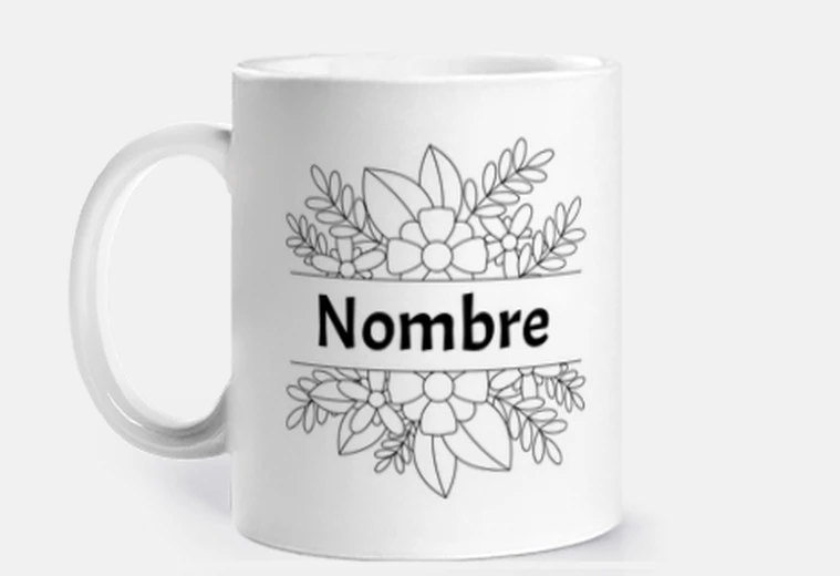 Cup write your name here - personalized