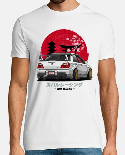 Camiseta wrx sti subie coches impreza jdm deport