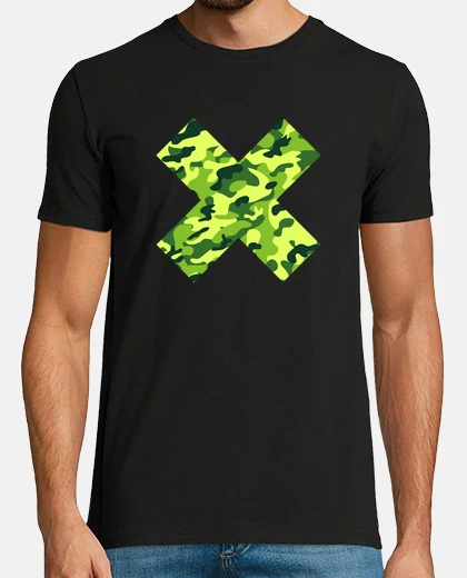 Tee-shirt x croix - camouflage