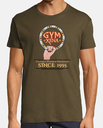 Tee-shirt xena gym entraîne des princesses guerri