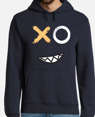 Xo smile sweatshirt hoodie tostadora
