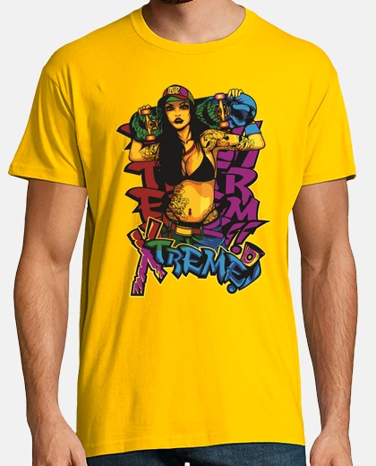T-shirt xtreme di skateboard