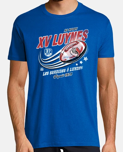 Camiseta xv rugby luynes