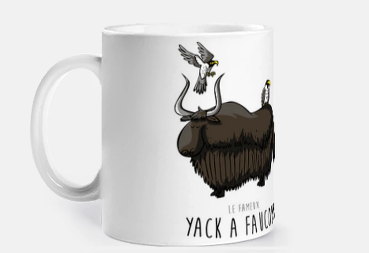 Mug Yack à faucons