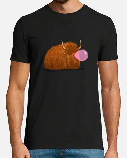 Camiseta yak con chicle