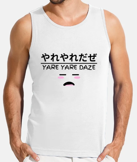 Tee-shirt YARE YARE DAZE - Anima Manga Japon