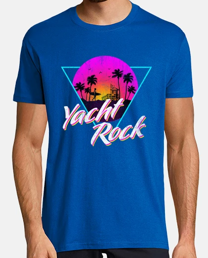 Camiseta yate rock party barco bebiendo playa diseño