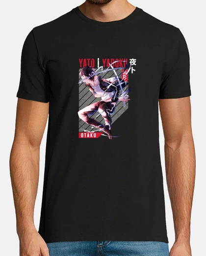 T-shirt Yato Yaboku Noragami Anime Character