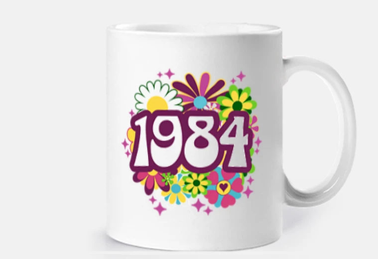 Cup Year 1984 40th Birthday Woman