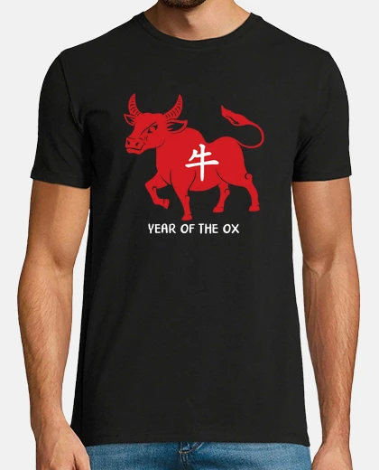 Tee-shirt Year Of The Ox 2021 Happy Chinese New Year Shirt Vintage Zodiac Gifts For Women