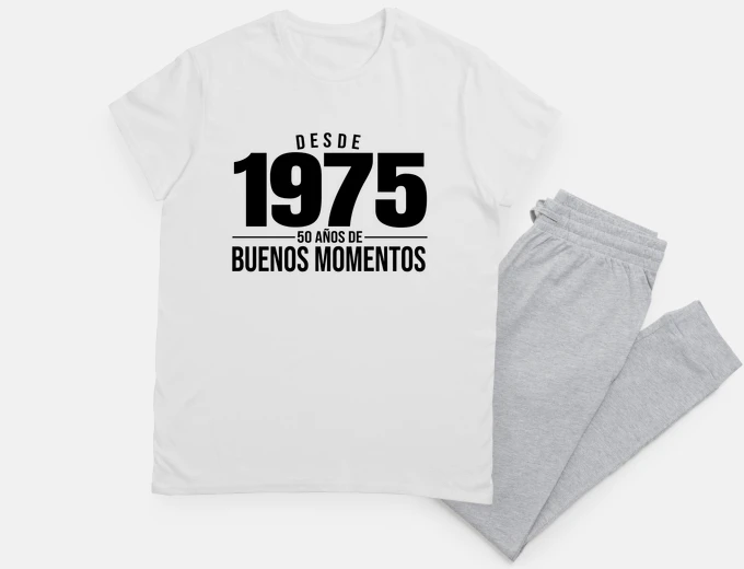 Pyjama years gift 1975 good times