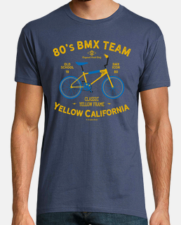 Yellow California BMX