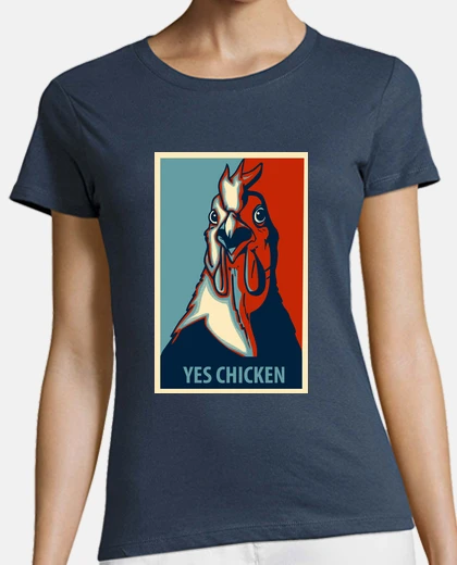 Tee-shirt Yes Chicken