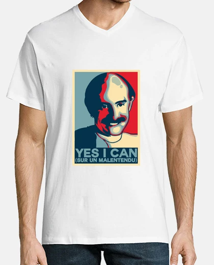 Tee-shirt Yes I Can sur un malentendu Jean Claude