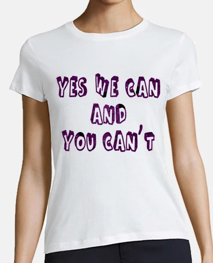 Tee-shirt Yes we can