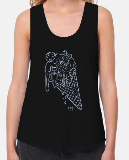 Tee-shirt yeux crème