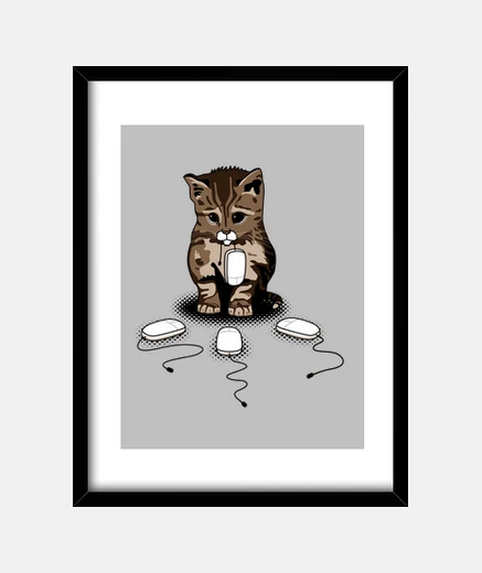 Cadre yeux de chat