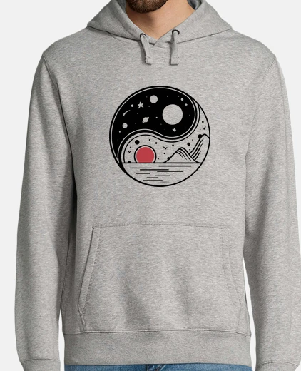Hoodie yin and yang