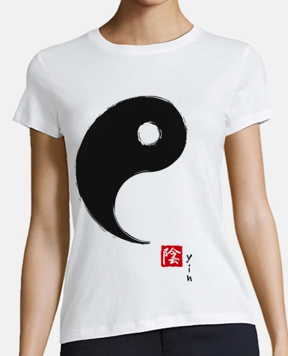 Tee-shirt Yin-Yang cadeau saint valentin couple