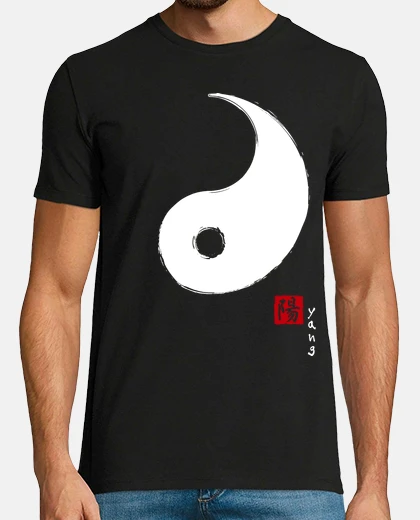 Tee-shirt Yin-Yang cadeau saint valentin couple