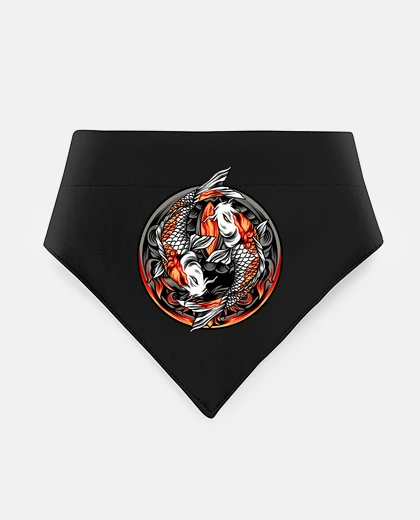 Mascotas yin yang carpe koi japonaise s tao