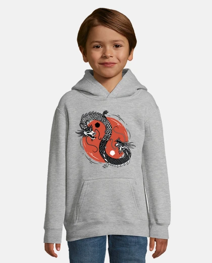 Kids yin yang dragon