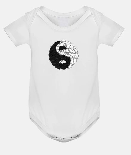Kids yin yang sheep